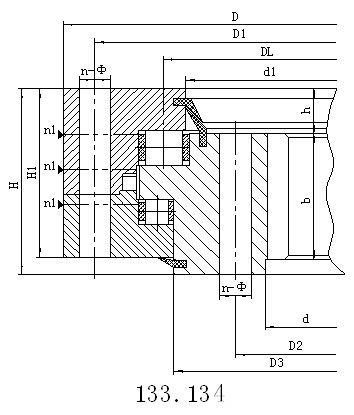 13系列內(nèi)齒型轉(zhuǎn)盤支承